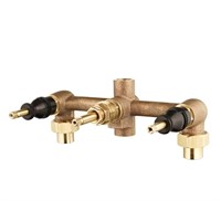 Pfister 8 in. Fixed Brass 3-Handle Valve