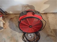 Extreme Garage fan W/built in auxiliary outlets
