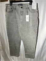 New Calvin klein sz 32 grey high rise jeans