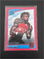Ronald Jones Rated Rookie Press Proof red