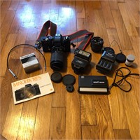 Minolta XE-7 Camera Bundle with Accessories