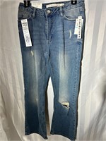 New Womens Tinseltown Hi RIse flare sz5 jeans