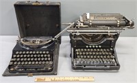 2 Typewriters incl Underwood
