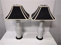 Nicolletti Hand Painted Ceramic Table Lamps