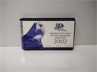 2002 US Mint 50 State Quarters Proof Set