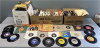 7-Inch/45 rpm Vinyl Record Lot Collection