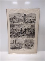 "The Negro in the War" Civil War Print