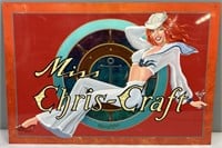Miss Chris-Craft Krazy Paint Pinstriper Painting