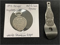 1893 Watch Case Opener & Pepsi Bottle Opener