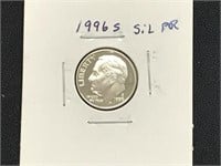 1996S Silver Proof Roosevelt Dime