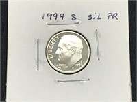 1994S Silver Proof Roosevelt Dime