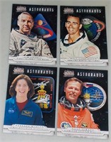 Lot of 4 2015 Americana Astronauts cards