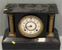 Antique Cast Iron Ansonia Shelf Clock