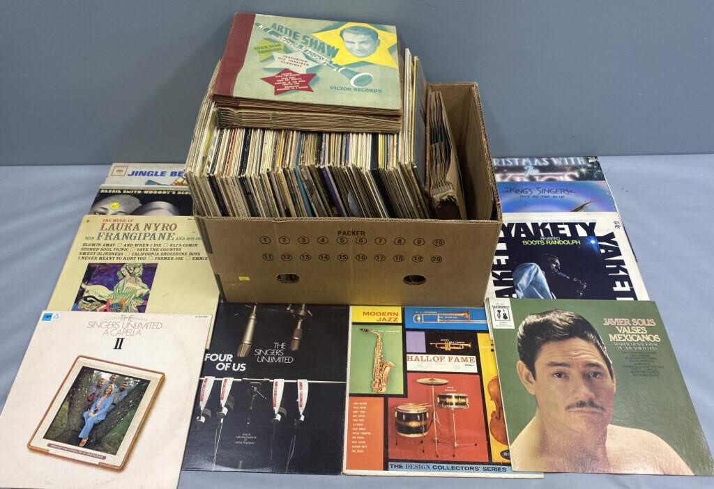 1970’s Vinyl Record Album Lot Collection