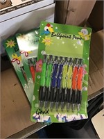 5 packs of NEW ballpoint Pens