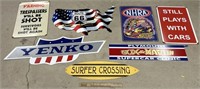 Metal Novelty Car Related Sign Lot