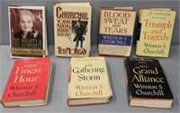 7 Books incl Winston S Churchill Books