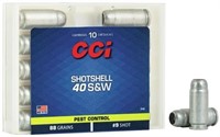 CCI 3740 Pest Control Shotshell 40 SW 88 gr Shotsh