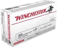 Winchester Ammo Q4205 USA  38 Super P 130 gr Full