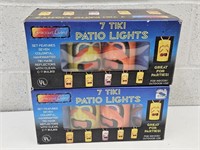 2 Boxes of Patio TIKI Lights