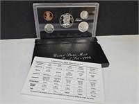 1998 Silver US Proof Coin Set