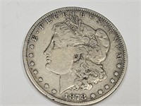 1878 Carson City Silver Dollar Coin