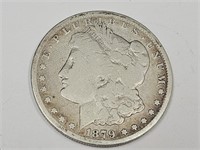 1879 Carson City Silver Dollar Coin