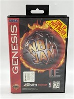 VTG Mint Condition Sega Genesis NBA Jam in Case