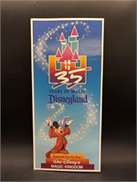 35 Years of Magic Disneyland Souvenir Pop-Up Map