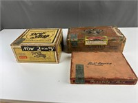 Vintage Antique Cigar boxes John Hay more