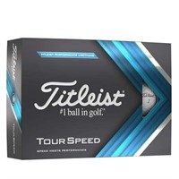 2022 Tour Speed Golf Balls  12 Pack  White
