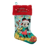 Mickey Mouse 20 Christmas Stocking  Polyester