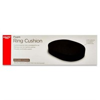 Equate Foam Ring Cushion  Black