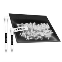 Vice Golf Bamboo Tees 75pc  White (3.3in & 2.1in)