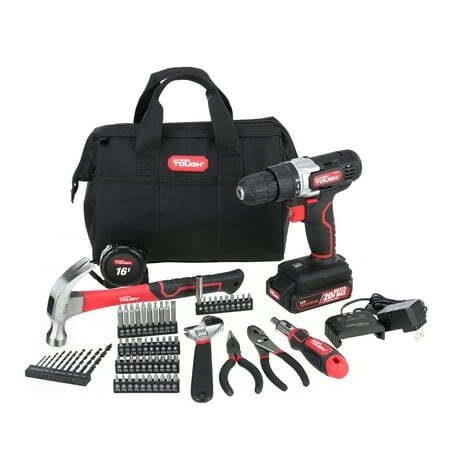 20V Lithium 3/8 Drill  70pc Set & Charger