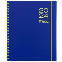 Mead Large Monthly Weekly Indigo Planner