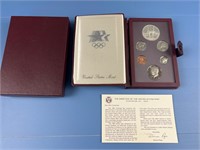1984 OLYMPIC SILVER PROOF MINT SET