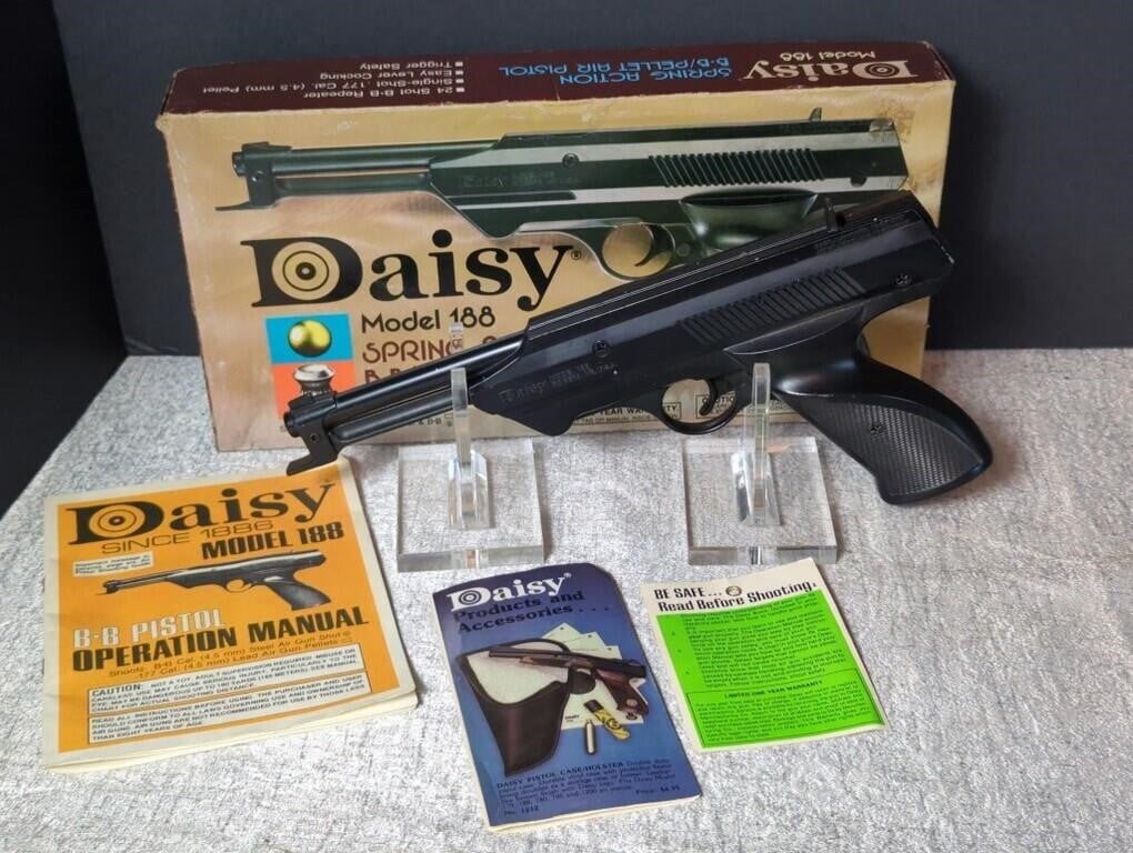 Vintage Daisy Model 188 Spring Action BB /Pellet