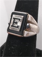 Vintage Clarks & Combs "E" Initial Sterling