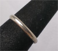 14Kt White Gold L'Amour Ring Size 9, Weighs 2.6