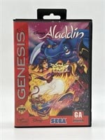 VTG Sega Genesis Disney Aladdin Game in Case