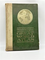 Vintage 1969 Reader’s Digest Great World Atlas