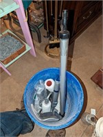 Painting Pole, rollers, bucket etc