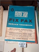Chilton & Motor's Service manuals, etc
