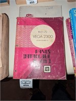 Vega Parts and Vintage Restoration guide