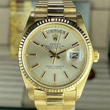 Rolex date just rose gold and a yellow gold 8,000
