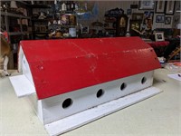 Handcrafted PURPLE MARTIN House