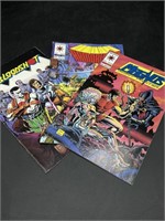 Lot of 3 Valiant 1990’s Comic Books