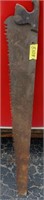 108B: antique handsaw, 42” blade