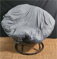 Papasan Chair. Metal Frame
